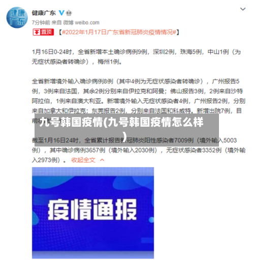 九号韩国疫情(九号韩国疫情怎么样)-第1张图片