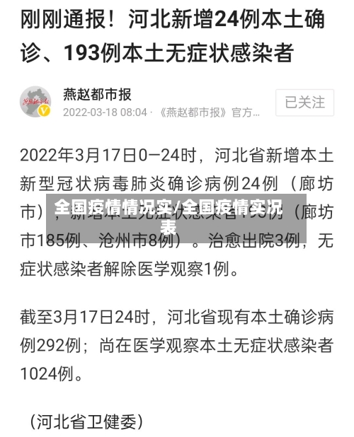 全国疫情情况实/全国疫情实况表-第1张图片