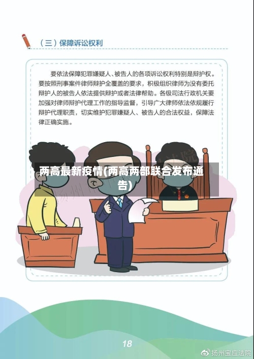 两高最新疫情(两高两部联合发布通告)-第1张图片
